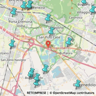 Mappa Via Casotti, 25134 Brescia BS, Italia (3.38688)