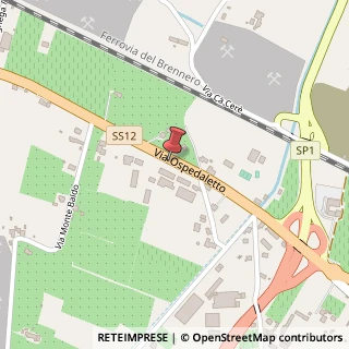 Mappa Via Ospedaletto, 19/B, 37026 Pescantina, Verona (Veneto)