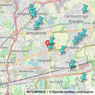 Mappa Via Miglioli, 20090 Segrate MI, Italia (2.57267)