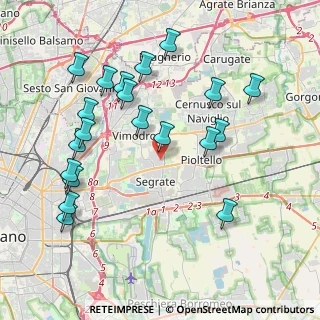 Mappa Via Miglioli, 20090 Segrate MI, Italia (4.3025)