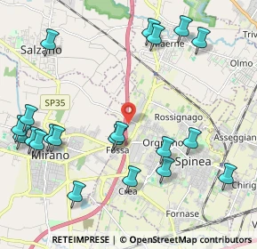Mappa Via Antonio Pacinotti, 30038 Spinea VE, Italia (2.555)