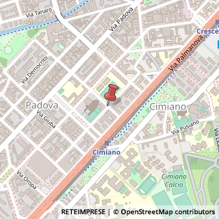 Mappa Via Madre Anna Eugenia Picco,  8, 20132 Milano, Milano (Lombardia)