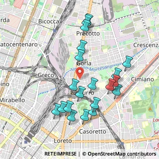 Mappa Via Privata della Torre, 20127 Milano MI, Italia (0.9795)