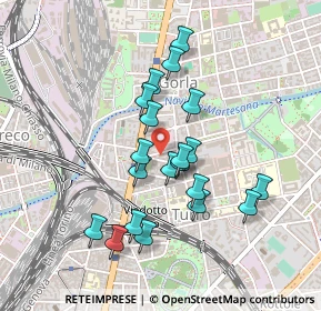 Mappa Via Privata della Torre, 20127 Milano MI, Italia (0.3935)