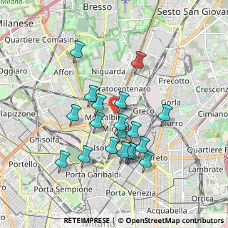 Mappa Piazzale Istria, 20159 Milano MI, Italia (1.65)