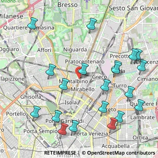 Mappa Piazzale Istria, 20159 Milano MI, Italia (2.6165)