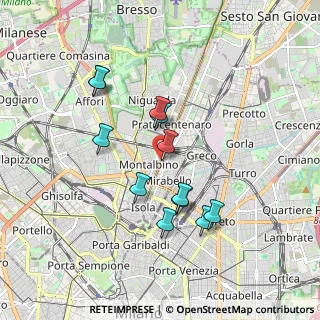 Mappa Piazzale Istria, 20159 Milano MI, Italia (1.6225)