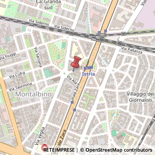 Mappa Via Lussinpiccolo, 1, 20159 Milano, Milano (Lombardia)