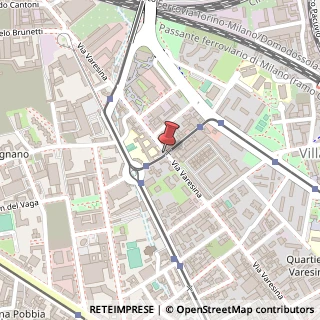 Mappa Via De Rossi Giovan Battista, 2, 20156 Milano, Milano (Lombardia)