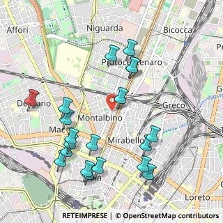 Mappa Piazza Caserta, 20159 Milano MI, Italia (1.125)