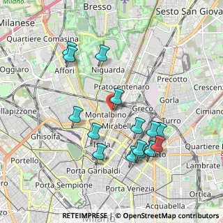 Mappa Piazza Caserta, 20159 Milano MI, Italia (1.934)