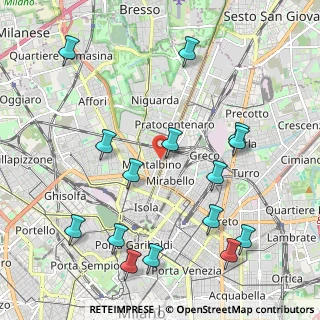 Mappa Piazza Caserta, 20159 Milano MI, Italia (2.43667)