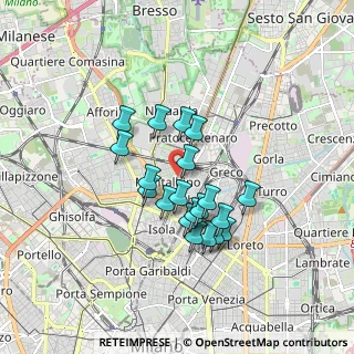 Mappa Piazza Caserta, 20159 Milano MI, Italia (1.355)