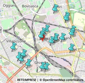 Mappa Via Ercole Ricotti, 20158 Milano MI, Italia (1.0365)