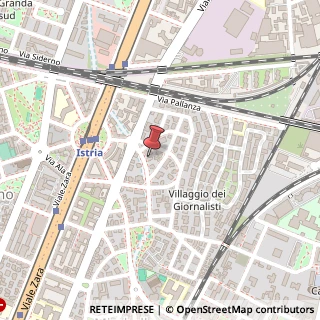 Mappa Via Tullo Morgagni, 20, 20125 Milano, Milano (Lombardia)