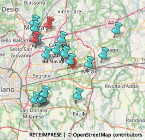 Mappa 20052 Vignate MI, Italia (7.805)