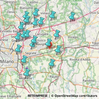 Mappa 20052 Vignate MI, Italia (9.0915)