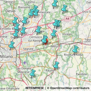 Mappa 20052 Vignate MI, Italia (9.793)