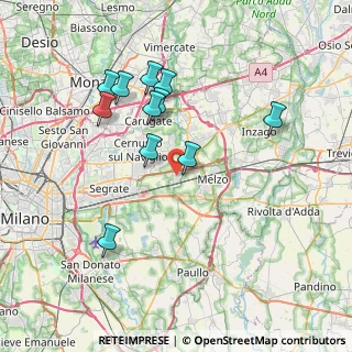 Mappa 20052 Vignate MI, Italia (7.17727)