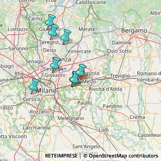 Mappa 20052 Vignate MI, Italia (29.06182)