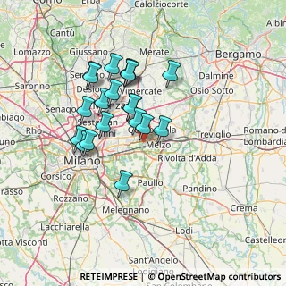 Mappa 20052 Vignate MI, Italia (12.0515)