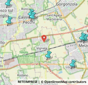 Mappa 20052 Vignate MI, Italia (3.30545)