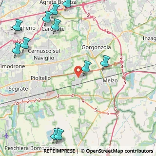 Mappa 20052 Vignate MI, Italia (6.63692)