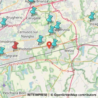 Mappa 20052 Vignate MI, Italia (5.44364)