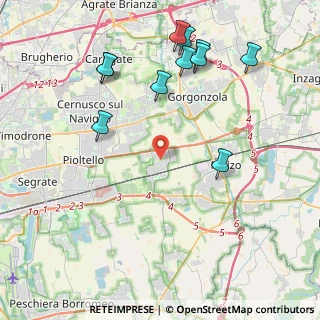 Mappa 20052 Vignate MI, Italia (4.77727)