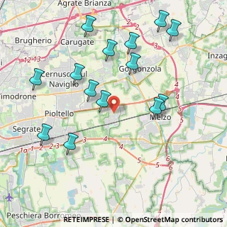 Mappa 20052 Vignate MI, Italia (4.40571)