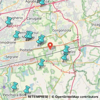 Mappa 20052 Vignate MI, Italia (5.37286)