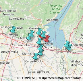 Mappa Via Barcuzzi, 25080 Padenghe sul Garda BS, Italia (11.275)