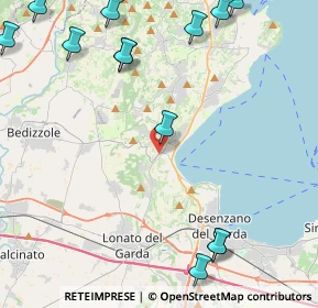 Mappa Via Barcuzzi, 25080 Padenghe sul Garda BS, Italia (6.01462)