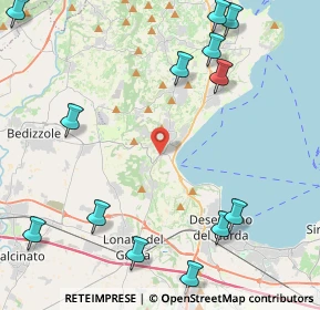 Mappa Via Barcuzzi, 25080 Padenghe sul Garda BS, Italia (6.05714)