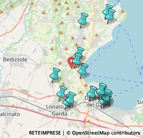 Mappa Via Barcuzzi, 25080 Padenghe sul Garda BS, Italia (4.09056)