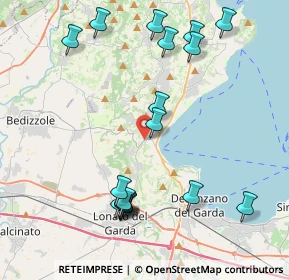 Mappa Via Barcuzzi, 25080 Padenghe sul Garda BS, Italia (4.56278)
