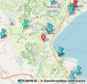 Mappa Via Barcuzzi, 25080 Padenghe sul Garda BS, Italia (3.5335)