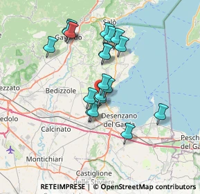 Mappa Via Barcuzzi, 25080 Padenghe sul Garda BS, Italia (5.98579)