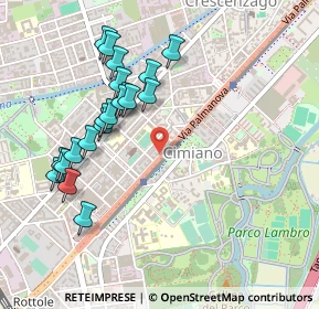 Mappa Via Madre A. E. Picco, 20132 Milano MI, Italia (0.4935)