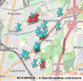 Mappa Via Madre A. E. Picco, 20132 Milano MI, Italia (0.8485)