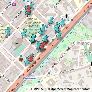 Mappa Via Madre A. E. Picco, 20132 Milano MI, Italia (0.10357)