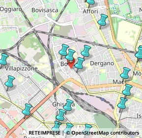 Mappa Via Francesco Paolo Michetti, 20158 Milano MI, Italia (1.4385)