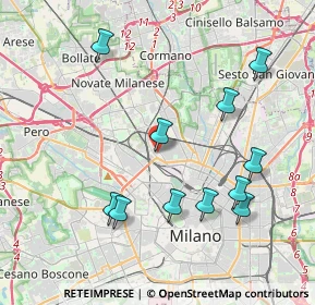Mappa Via Francesco Paolo Michetti, 20158 Milano MI, Italia (4.18091)