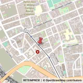 Mappa Via degli Imbriani,  41, 20158 Milano, Milano (Lombardia)