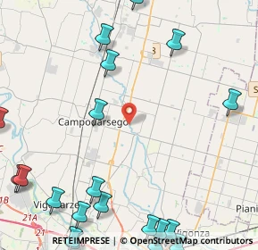 Mappa Campodarsego, 35011 Campodarsego PD, Italia (6.671)