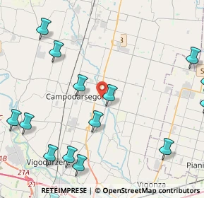 Mappa Campodarsego, 35011 Campodarsego PD, Italia (6.22056)