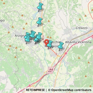 Mappa SP 246 bis, 36075 Montecchio maggiore VI (3.05818)