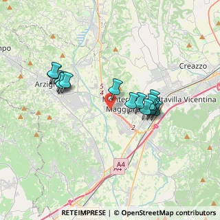 Mappa SP 246 bis, 36075 Montecchio maggiore VI (3.25)