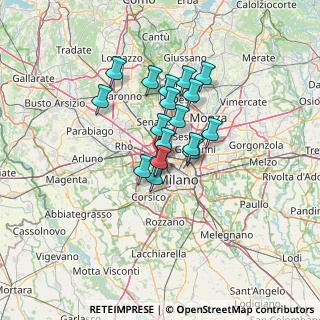 Mappa , 20156 Milano MI, Italia (9.22222)