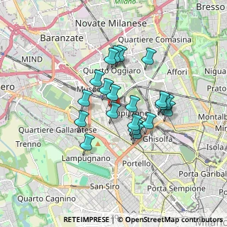 Mappa , 20156 Milano MI, Italia (1.363)